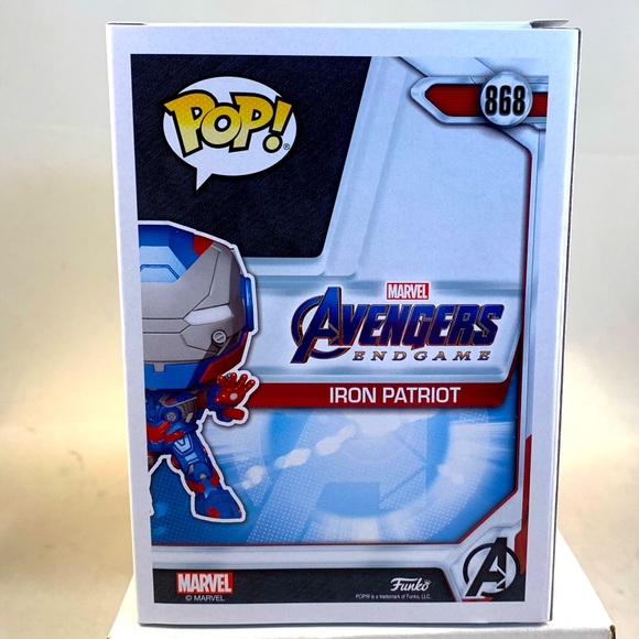 Funko Pop The Avengers End Game “Iron Patriot” - Picture 2 of 6